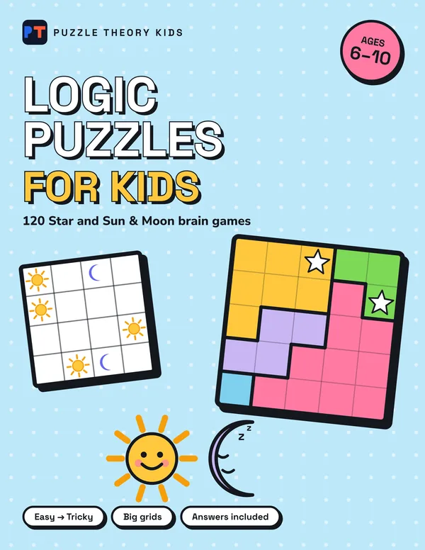 Cover of Logic Puzzles for Kids
